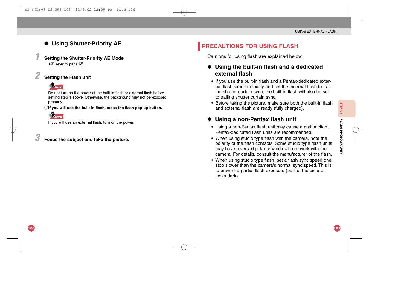 Pentax MZ-6 User Manual | Page 62 / 77