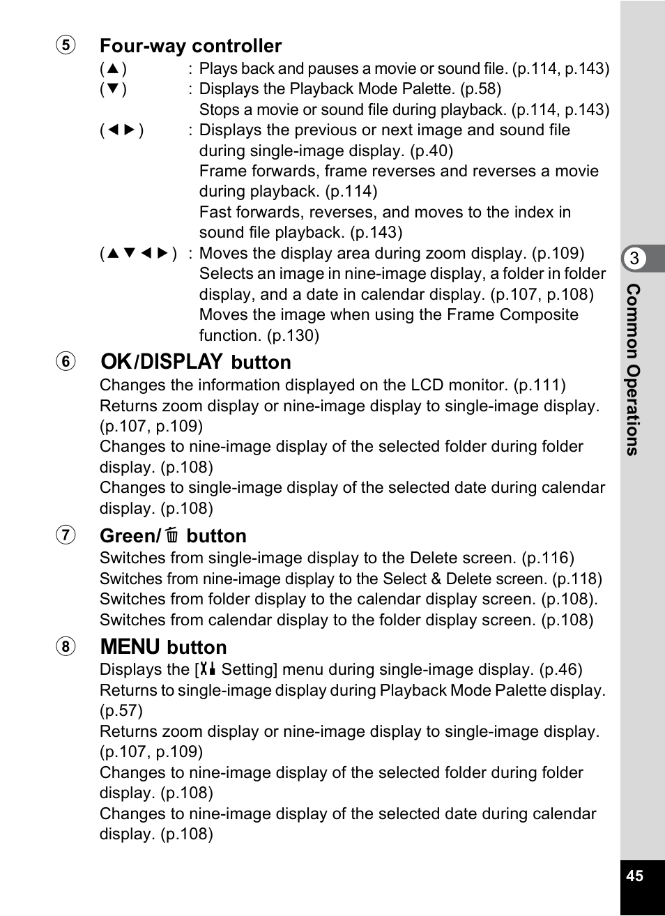 Pentax Optio M30 User Manual | Page 47 / 188