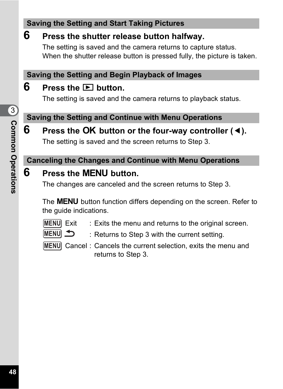 Pentax Optio M30 User Manual | Page 50 / 188