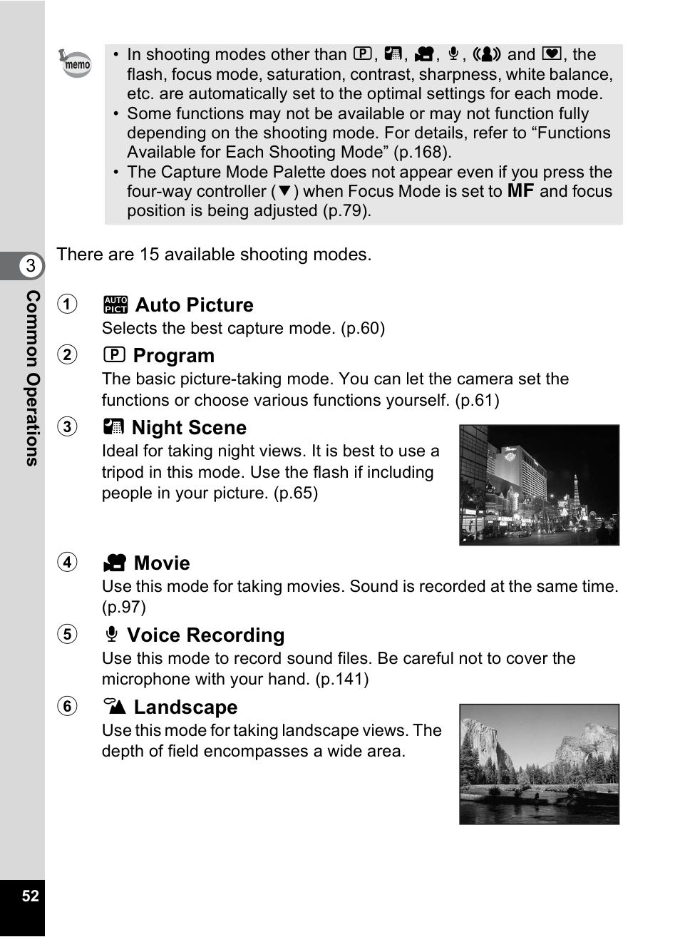 Pentax Optio M30 User Manual | Page 54 / 188