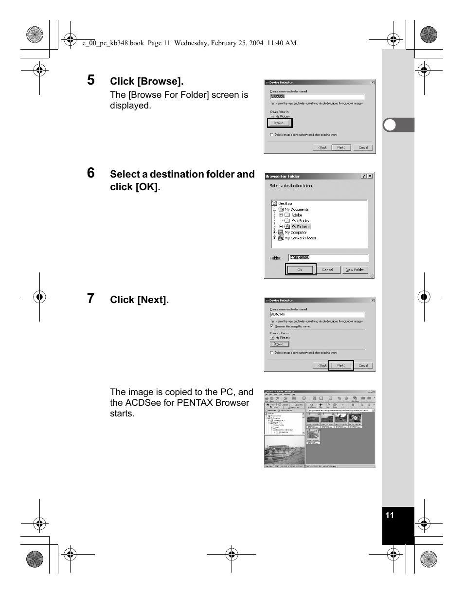 Pentax OPTIO S40 User Manual | Page 13 / 48