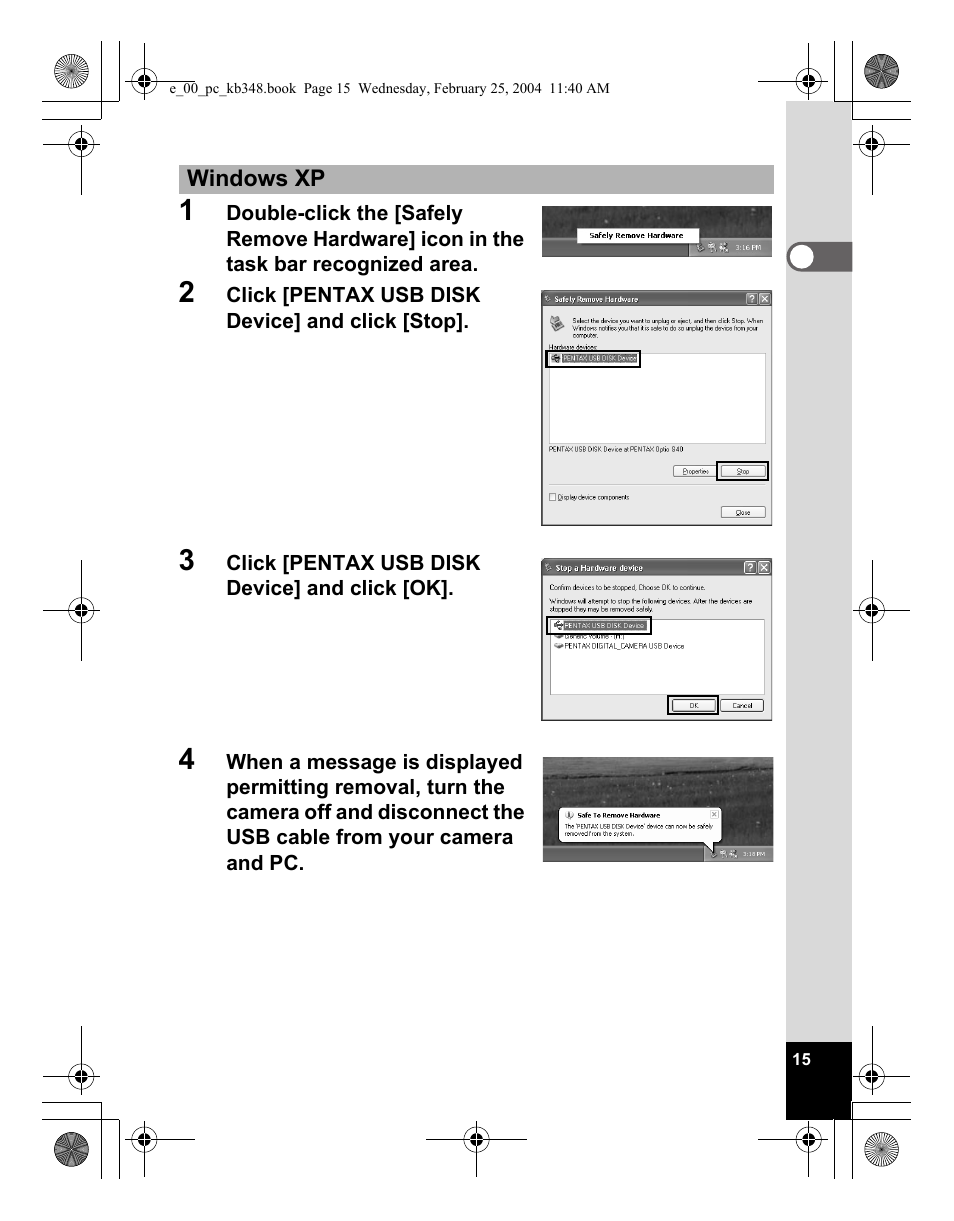 Pentax OPTIO S40 User Manual | Page 17 / 48