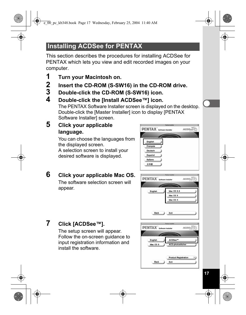 Pentax OPTIO S40 User Manual | Page 19 / 48