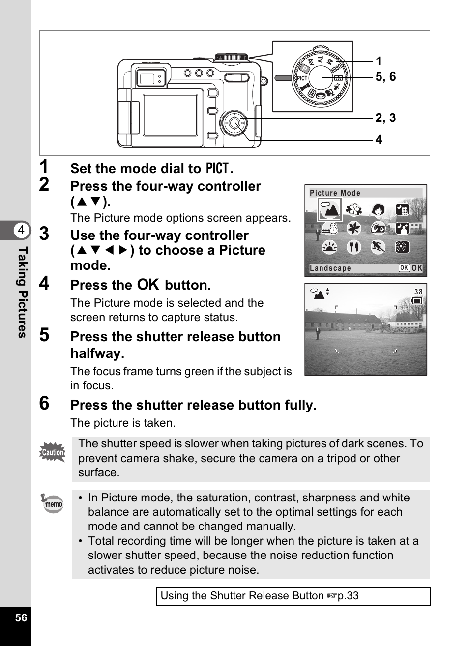 Pentax Optio Digital Camera 750Z User Manual | Page 58 / 200