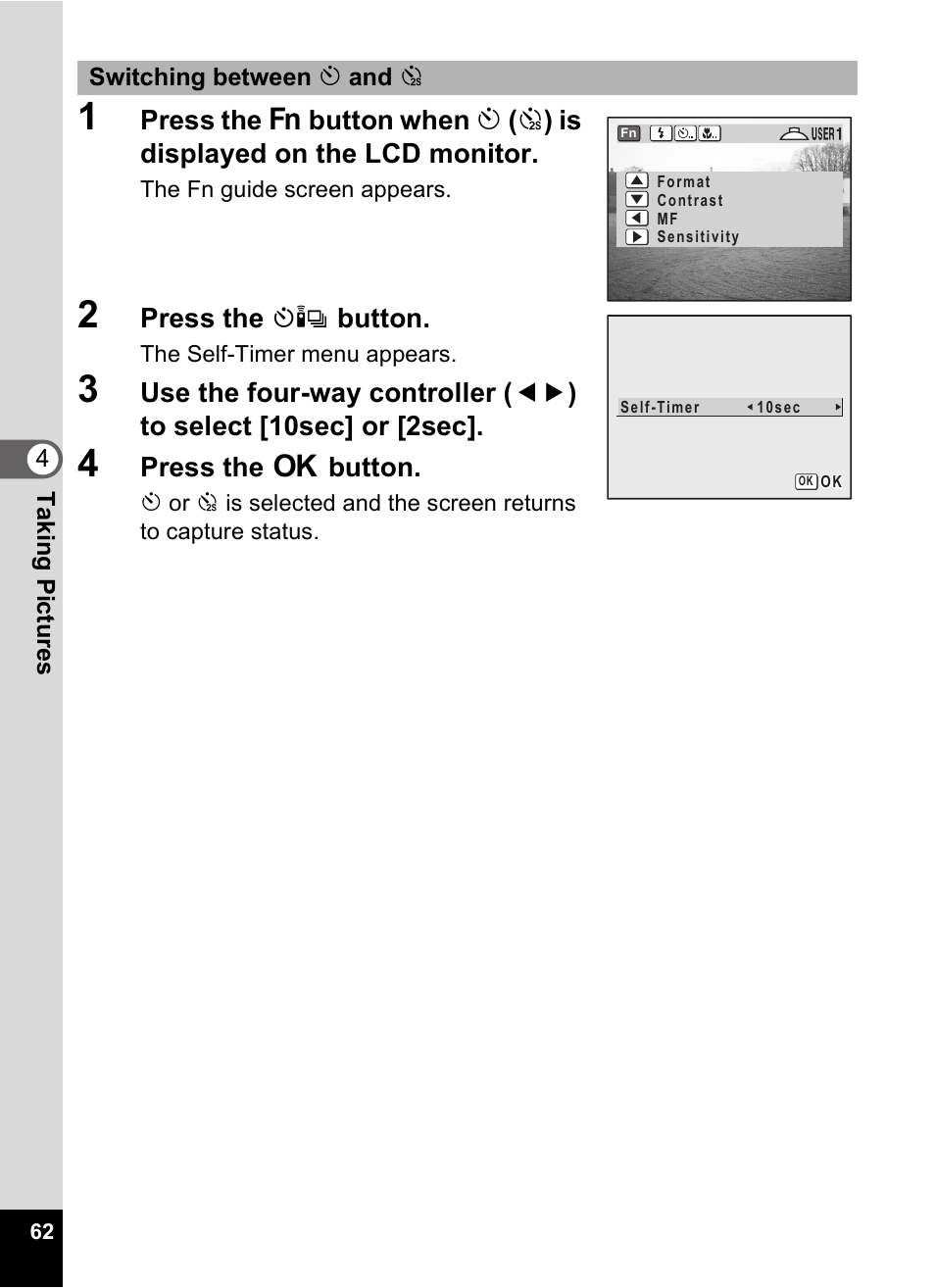 Pentax Optio Digital Camera 750Z User Manual | Page 64 / 200