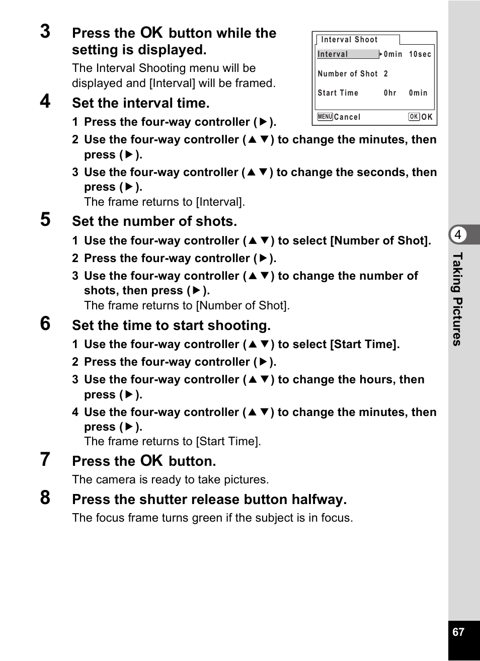 Pentax Optio Digital Camera 750Z User Manual | Page 69 / 200