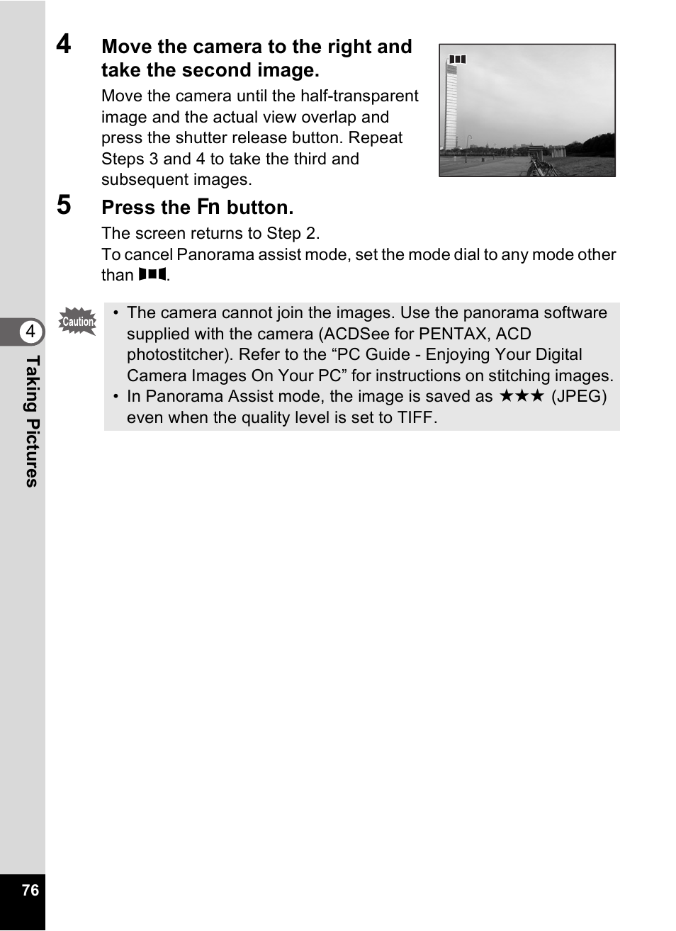 Pentax Optio Digital Camera 750Z User Manual | Page 78 / 200