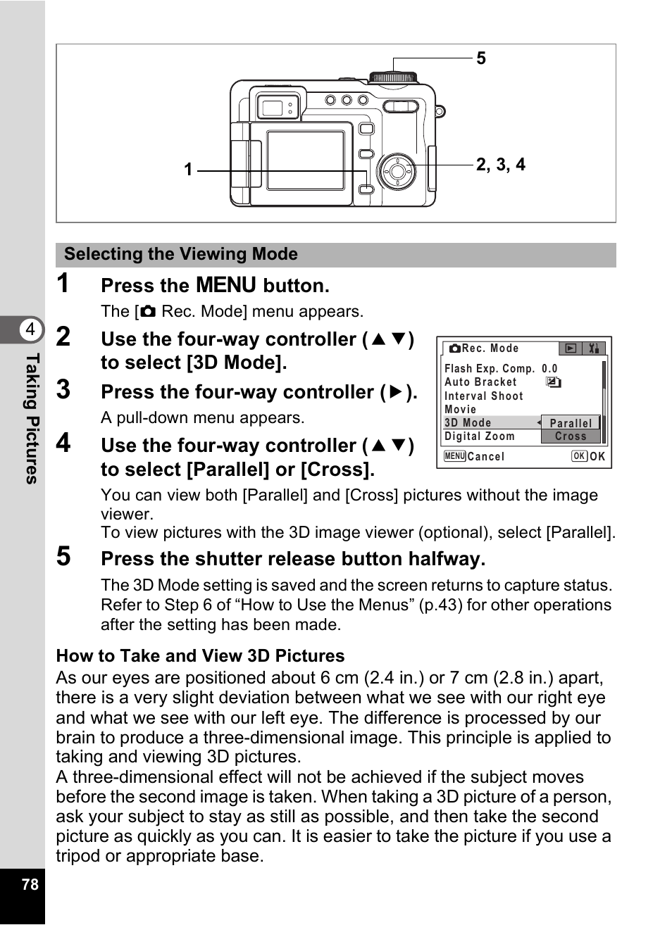 P.78 | Pentax Optio Digital Camera 750Z User Manual | Page 80 / 200