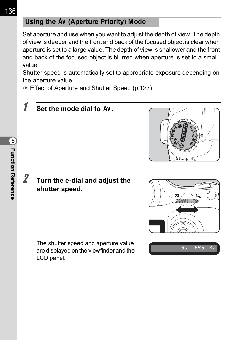 P.136), P.136, p, P.136 | Pentax *ist IST DS User Manual | Page 138 / 208