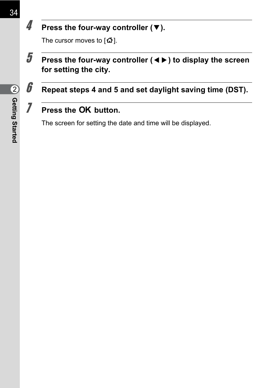 Pentax *ist IST DS User Manual | Page 36 / 208