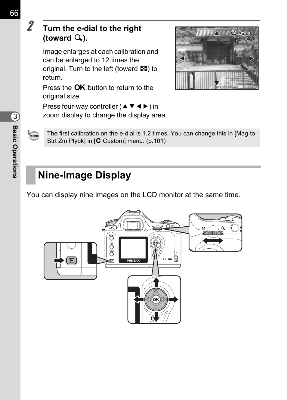 Nine-image display | Pentax *ist IST DS User Manual | Page 68 / 208