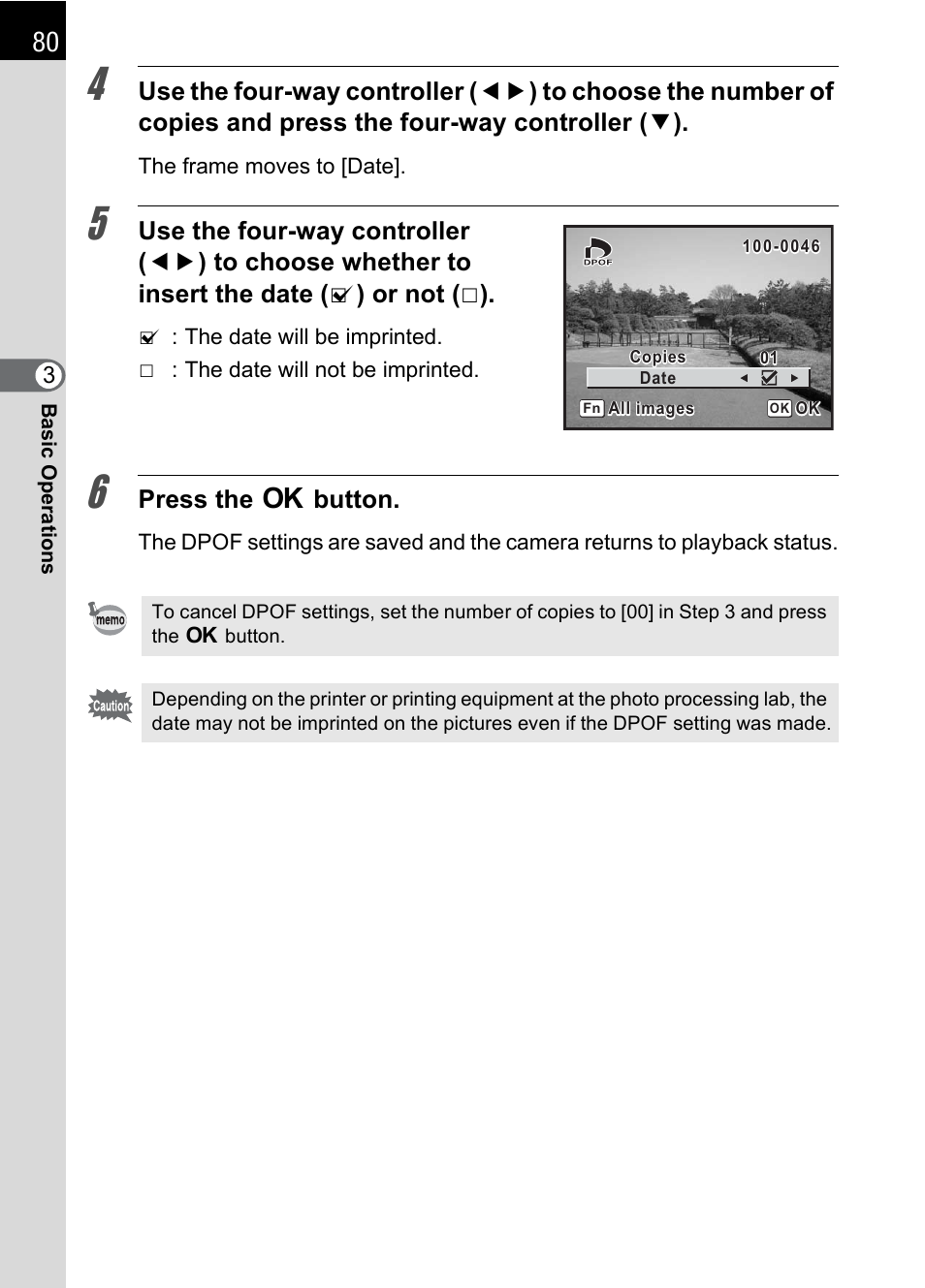 Press the 4 button | Pentax *ist IST DS User Manual | Page 82 / 208
