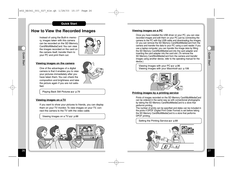 How to view the recorded images | Pentax Optio S User Manual | Page 16 / 36