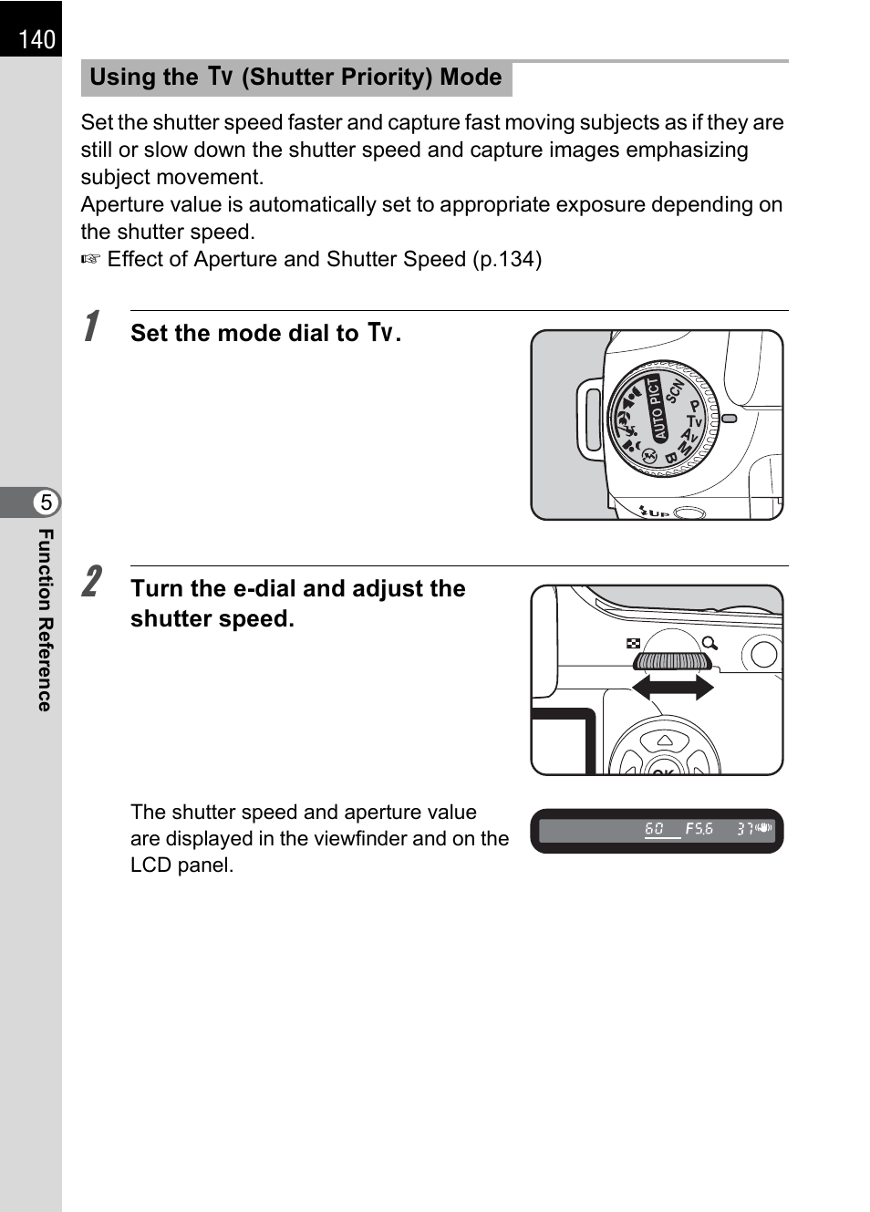 P.140, P.140), P.140, p.142, p.147) | Pentax K100D User Manual | Page 142 / 220