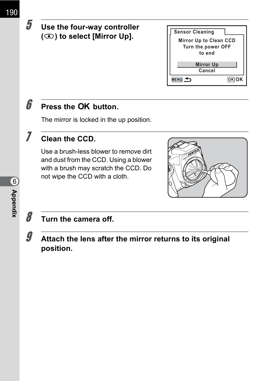 Pentax K100D User Manual | Page 192 / 220