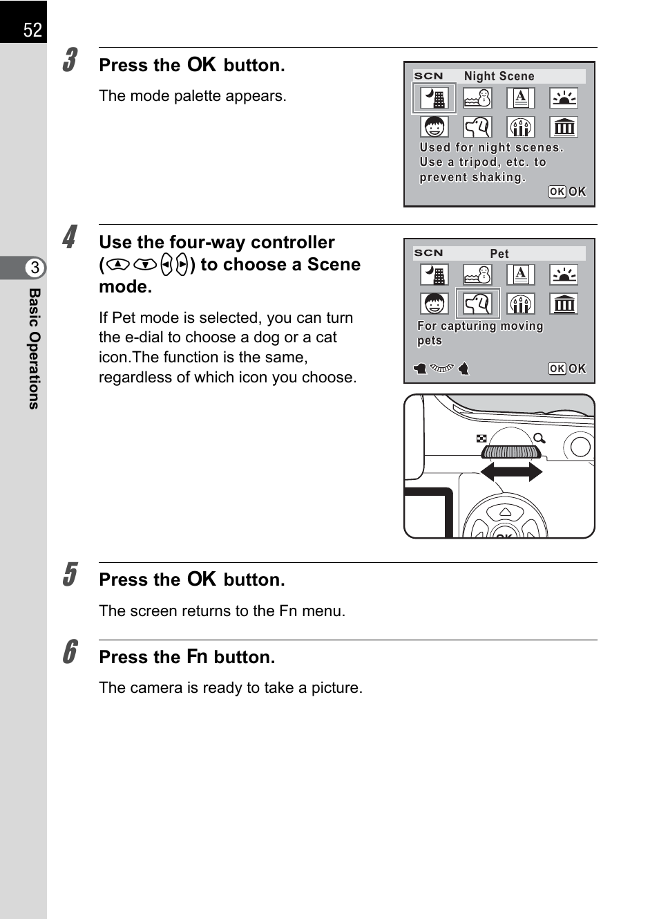 Pentax K100D User Manual | Page 54 / 220