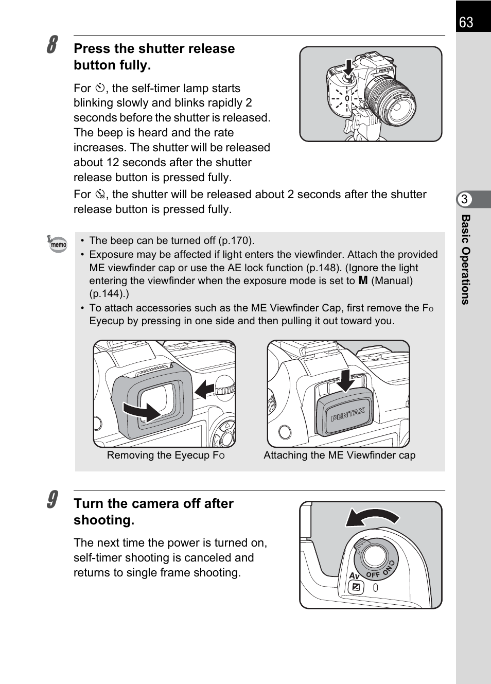 Pentax K100D User Manual | Page 65 / 220