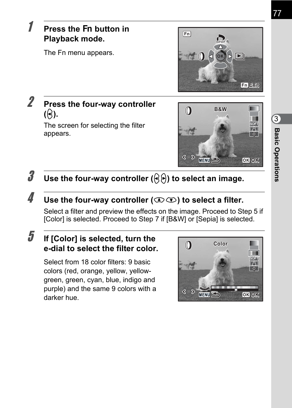 Pentax K100D User Manual | Page 79 / 220