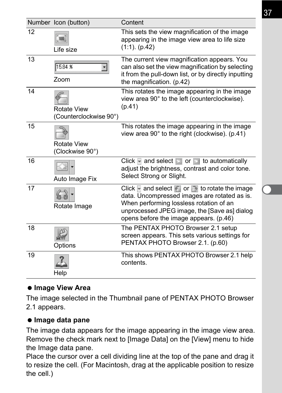 Pentax 2.1 User Manual | Page 39 / 104