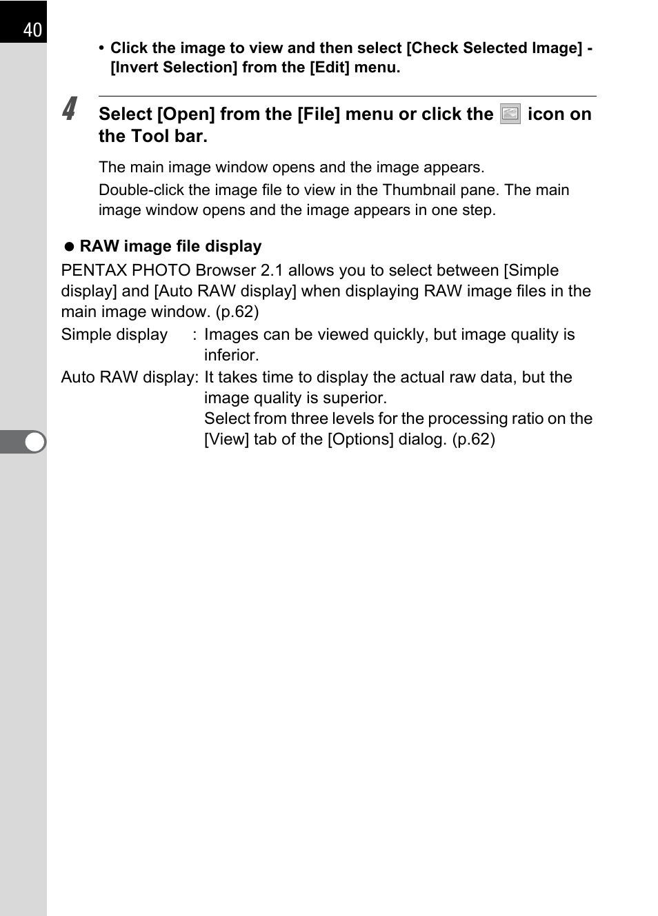 Pentax 2.1 User Manual | Page 42 / 104