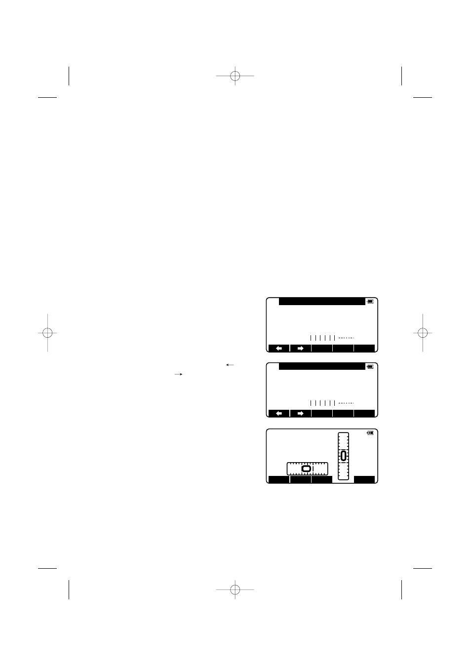 For the shift type laser plummet equipment model, Brightness adjustment of laser | Pentax R-315(N) User Manual | Page 23 / 91