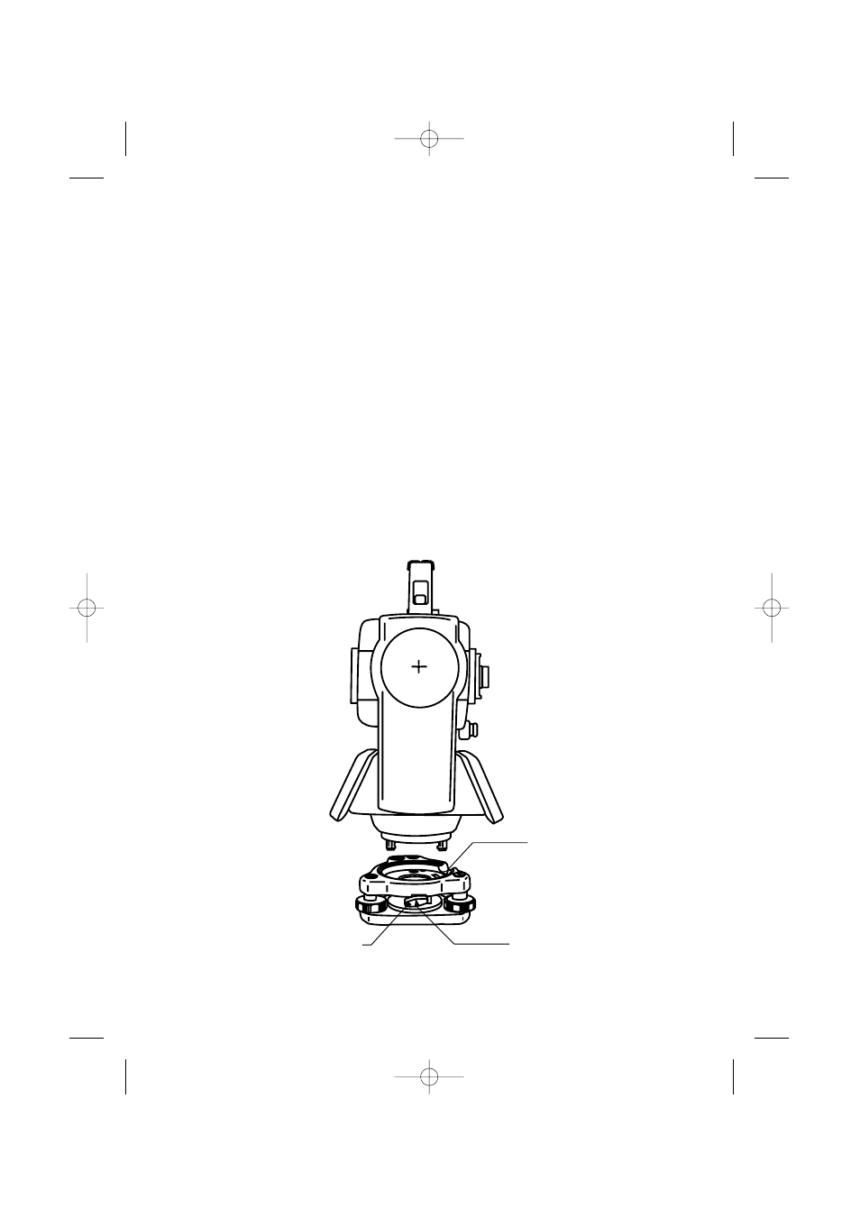 8 attachment and detachment of tribrach | Pentax R-315(N) User Manual | Page 34 / 91