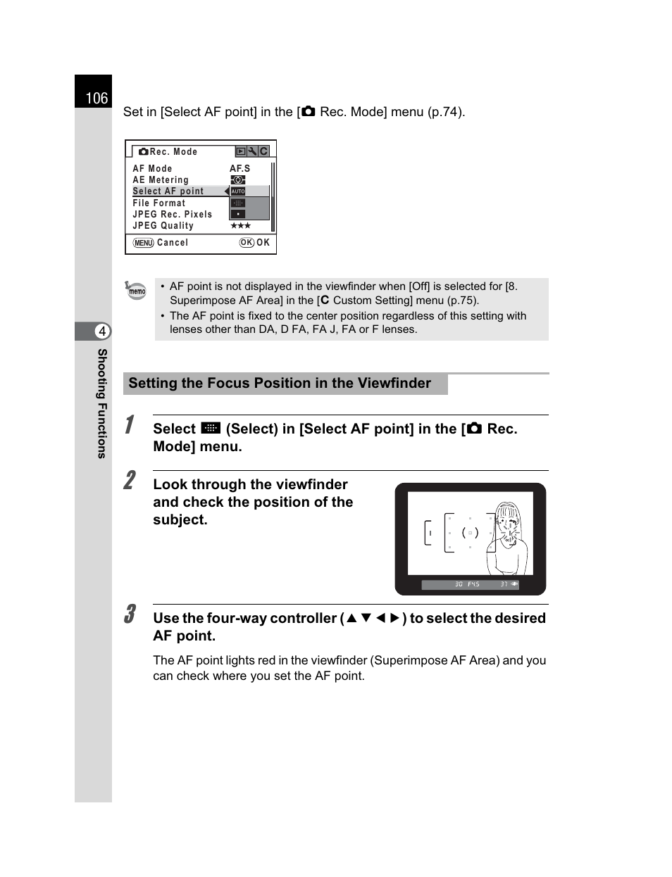 Pentax K200D User Manual | Page 108 / 266