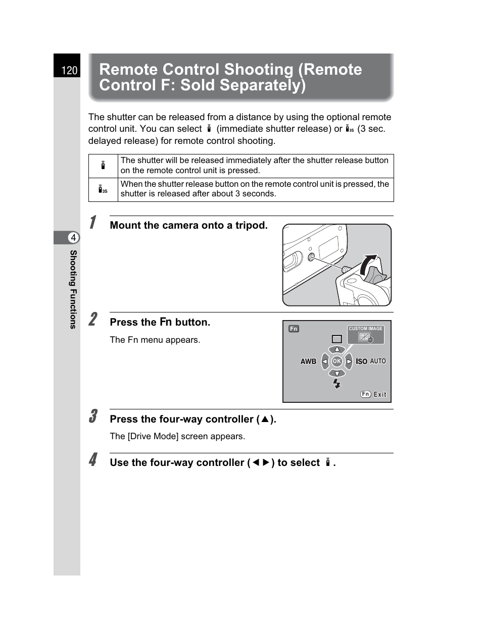 Pentax K200D User Manual | Page 122 / 266