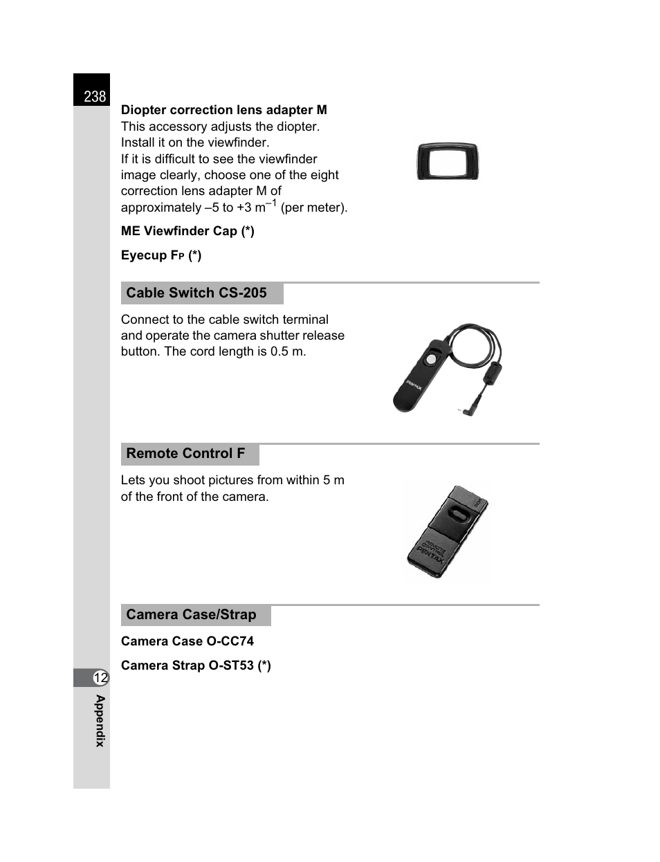 Pentax K200D User Manual | Page 240 / 266