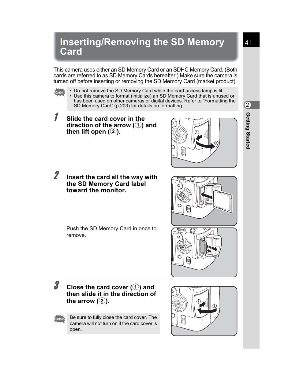 Pentax K200D User Manual | Page 43 / 266