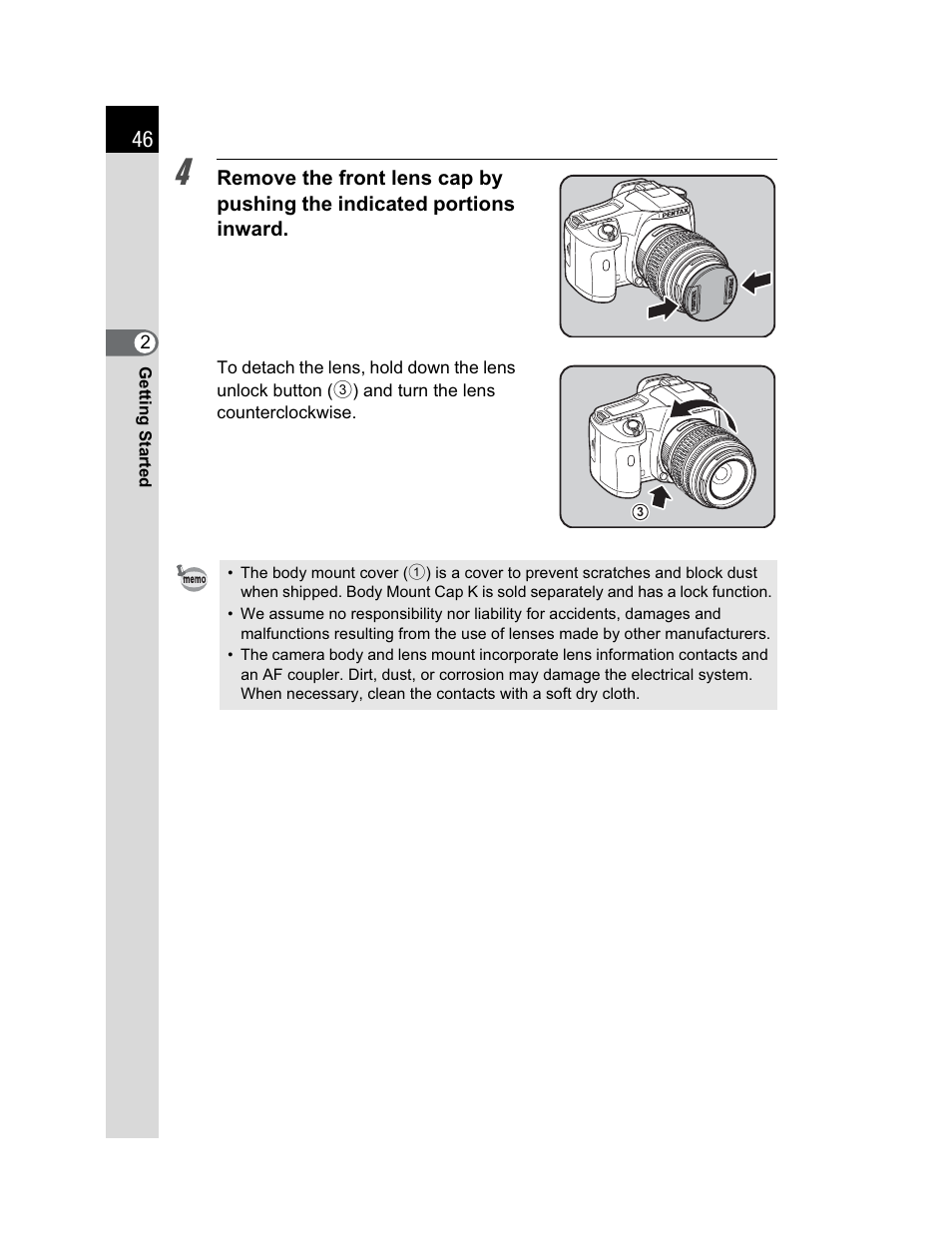 Pentax K200D User Manual | Page 48 / 266