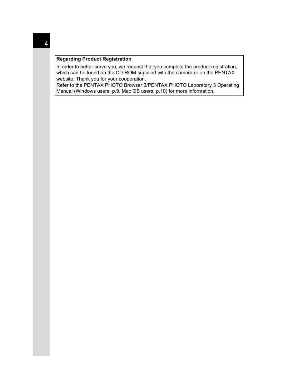 Pentax K200D User Manual | Page 6 / 266