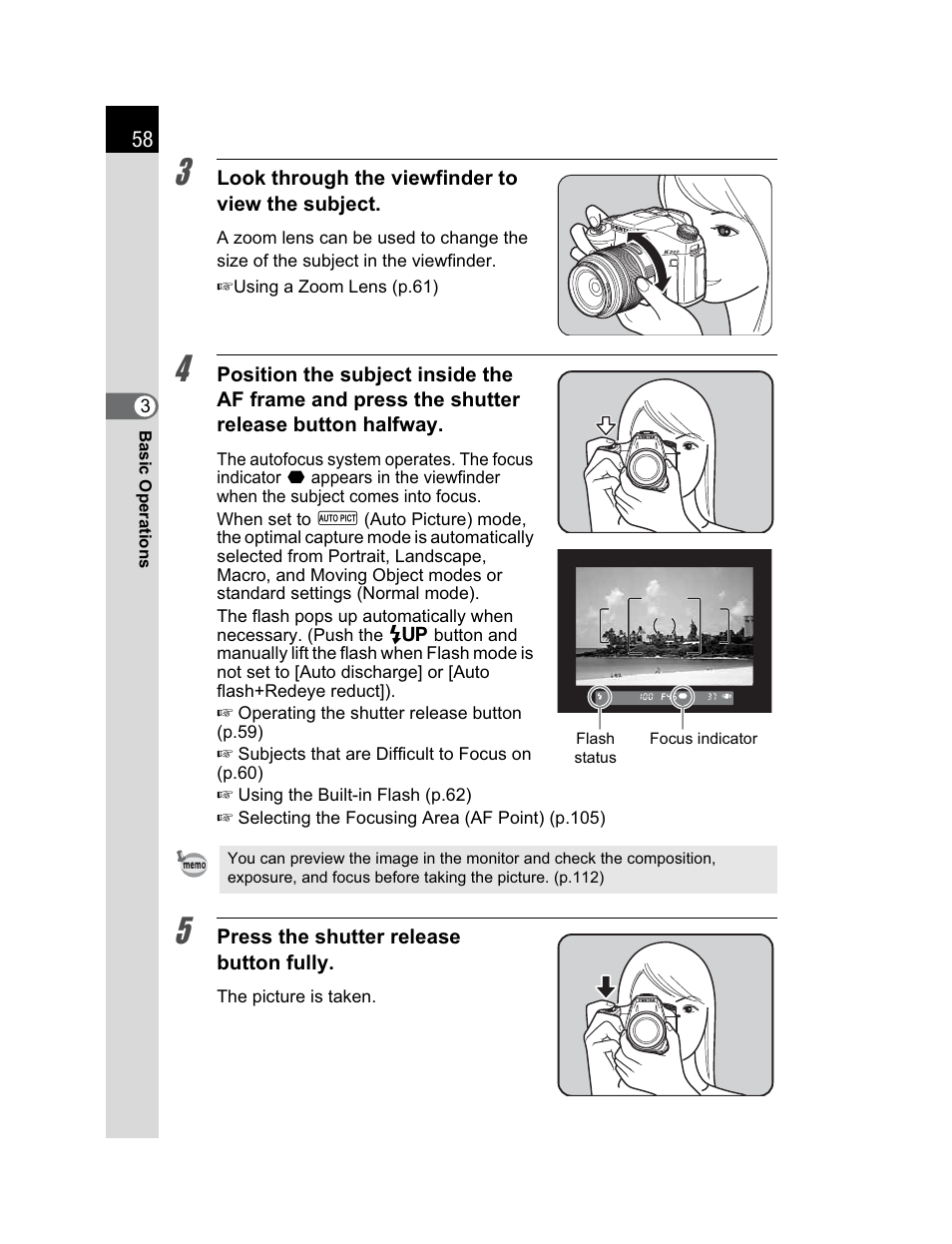 Pentax K200D User Manual | Page 60 / 266