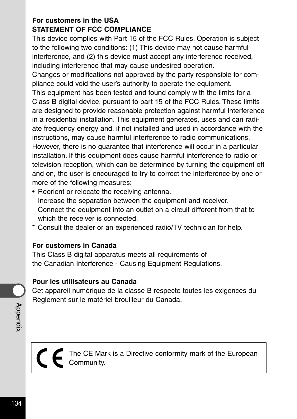 Pentax Optio 330RS User Manual | Page 136 / 138