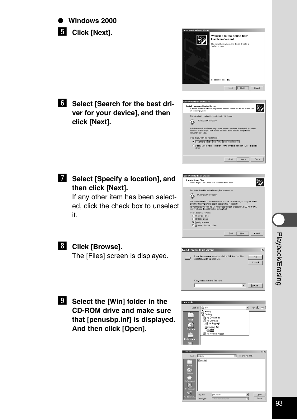 Pentax Optio 330RS User Manual | Page 95 / 138