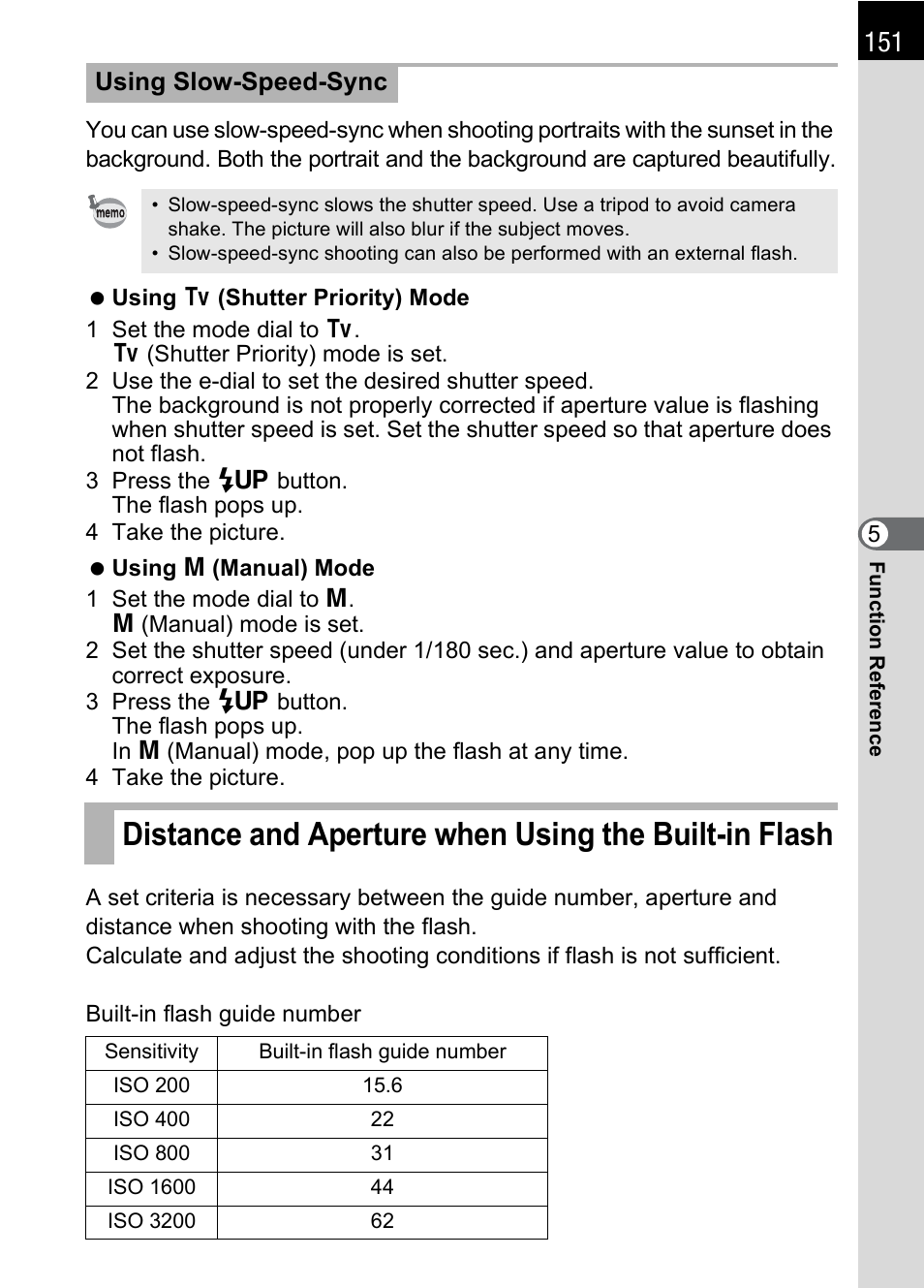 Using slow-speed-sync | Pentax * istDL2 User Manual | Page 153 / 215