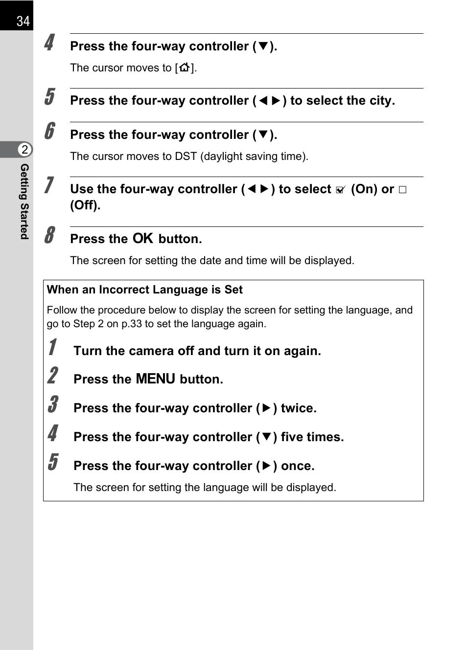 Pentax * istDL2 User Manual | Page 36 / 215