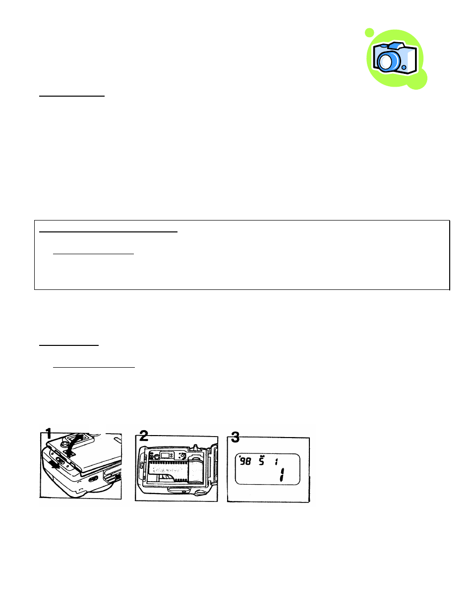 Pentax IQZoom 105WR User Manual | 4 pages