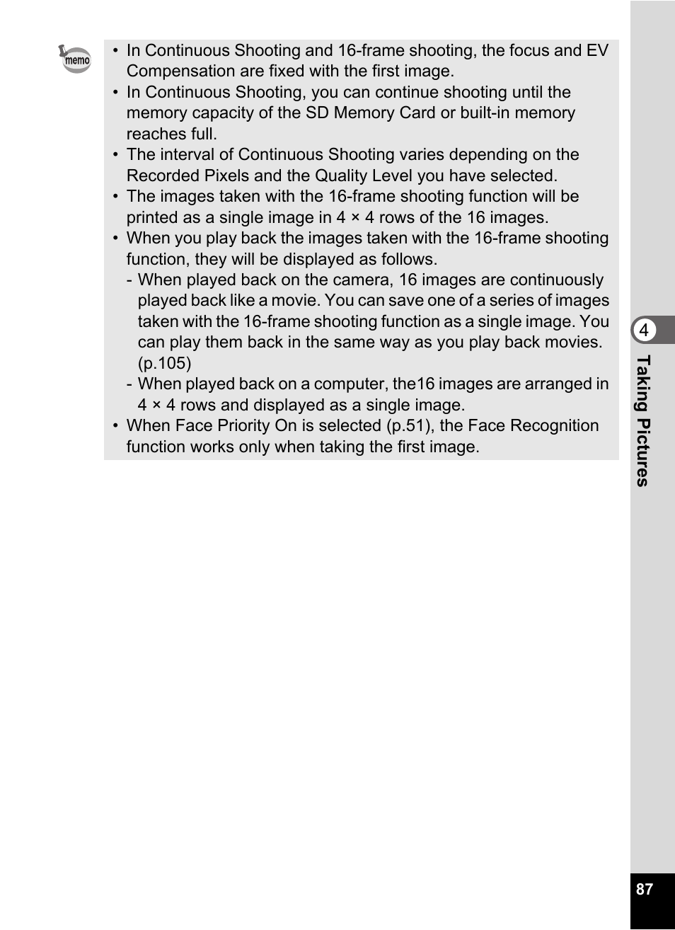 Pentax Optio E60 User Manual | Page 89 / 181