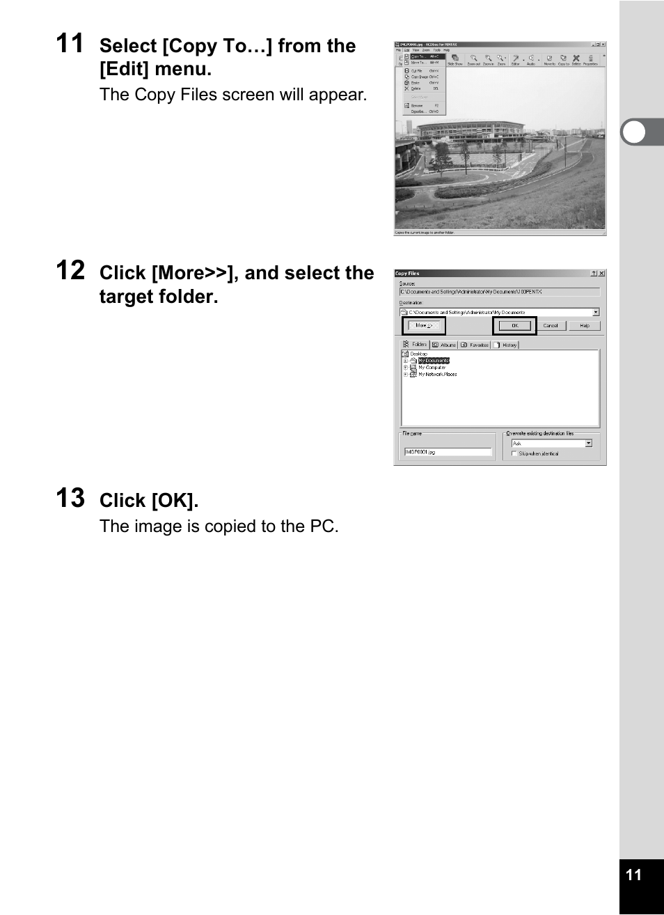 Pentax Optio S4 User Manual | Page 13 / 38