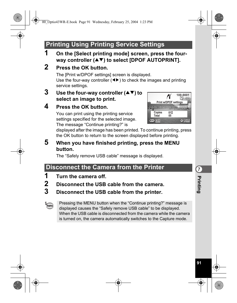 Pentax Optio 43WR User Manual | Page 93 / 128