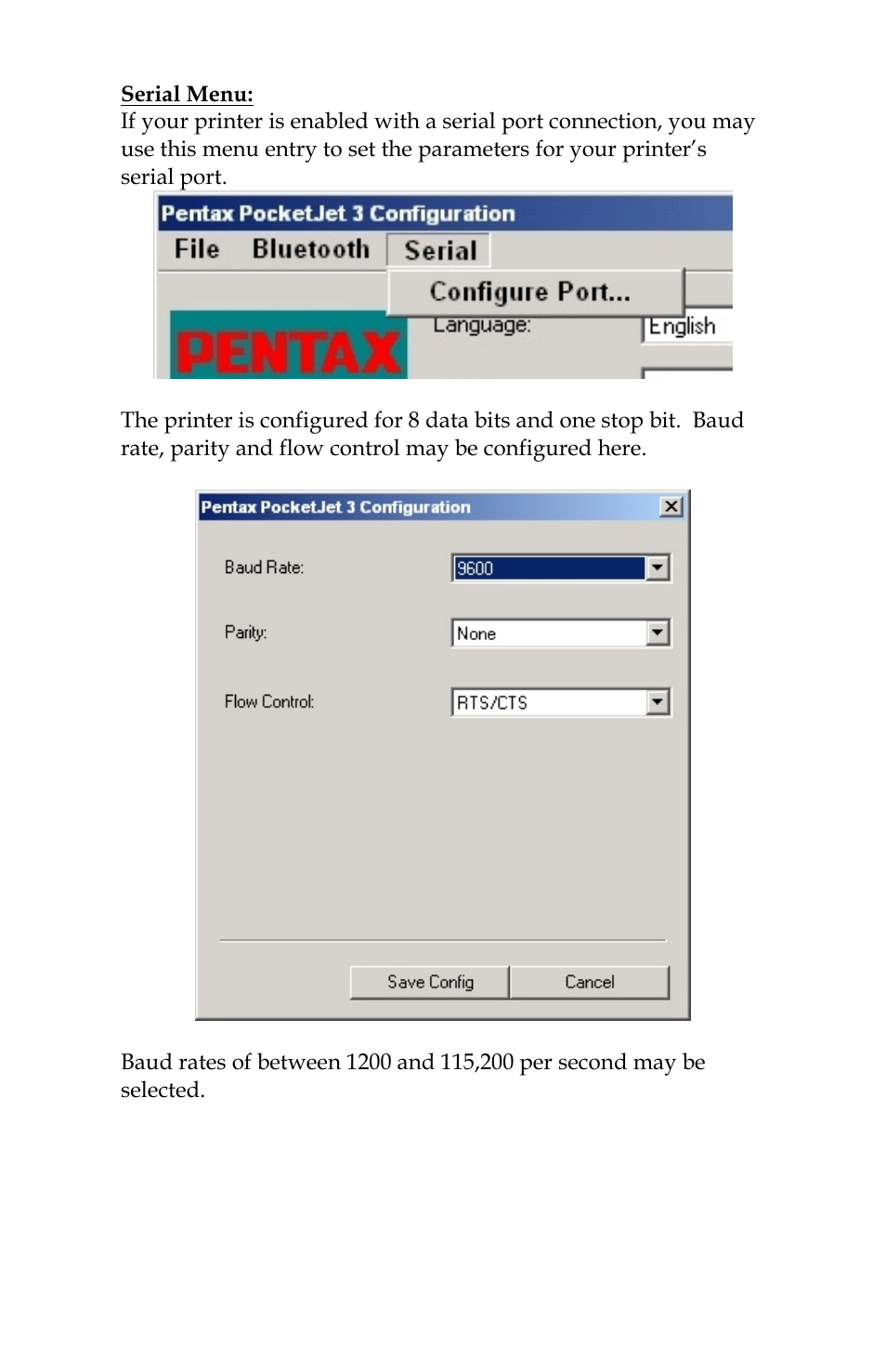 Pentax PocketJet 3 User Manual | Page 32 / 98