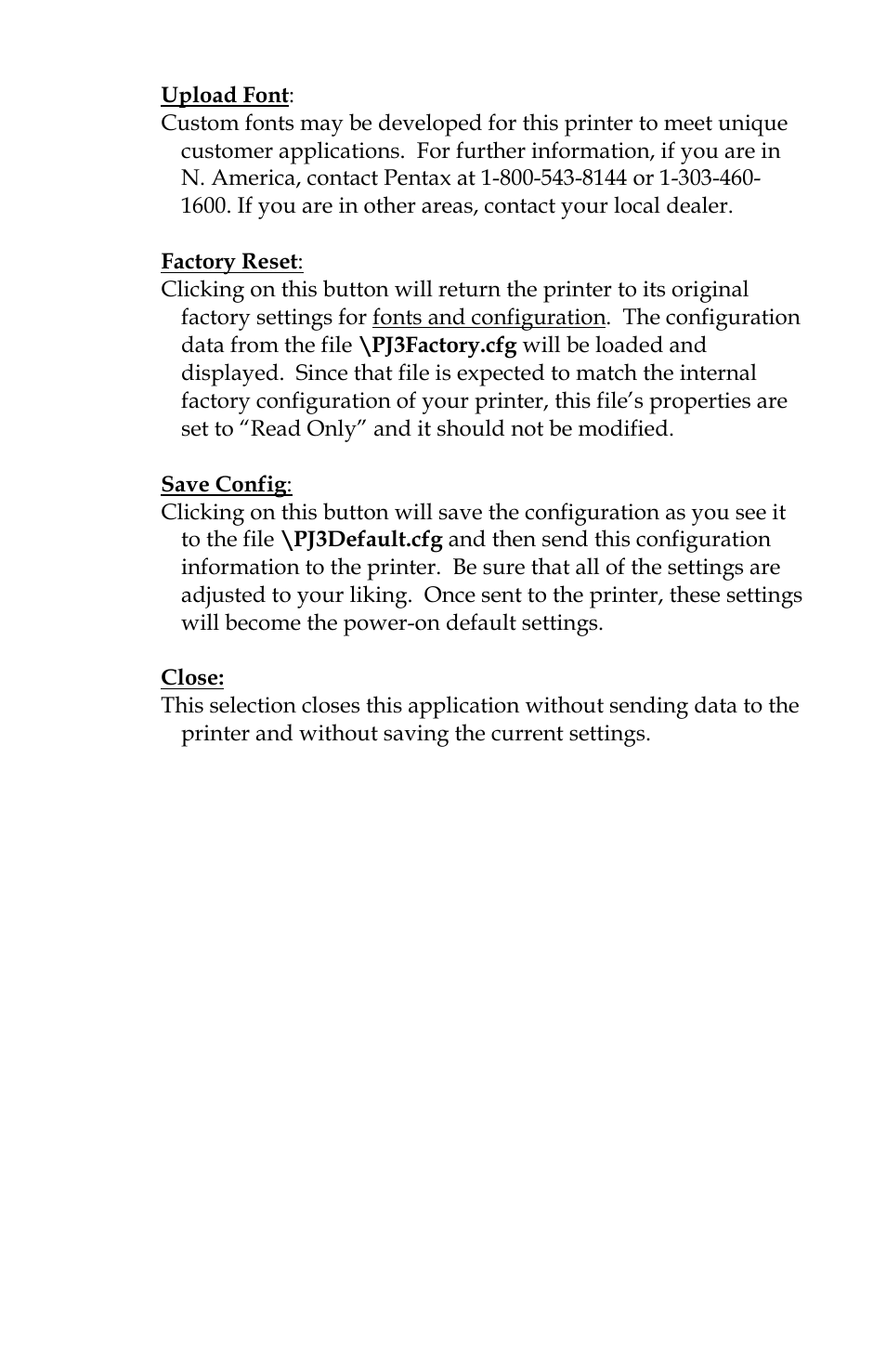 Page 37 | Pentax PocketJet 3 User Manual | Page 47 / 98