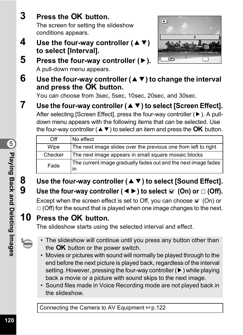 Pentax Optio W10 User Manual | Page 122 / 208