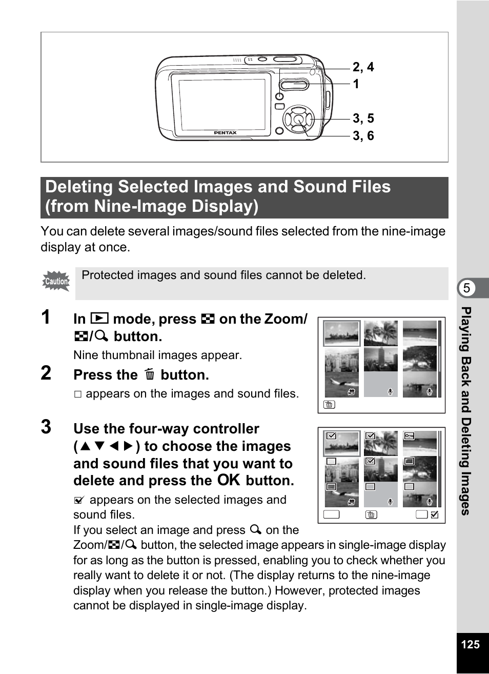 P.125) | Pentax Optio W10 User Manual | Page 127 / 208