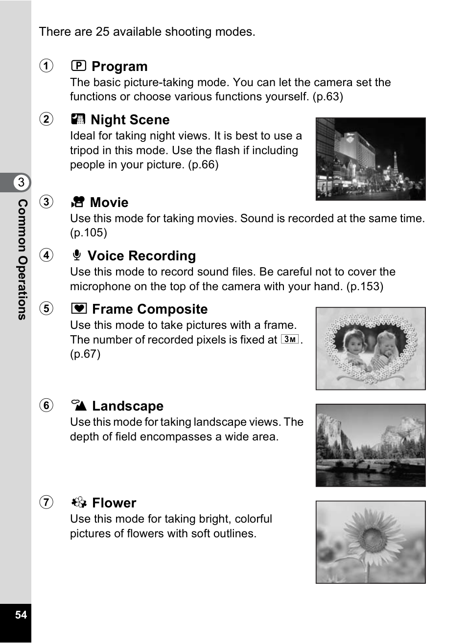 Pentax Optio W10 User Manual | Page 56 / 208
