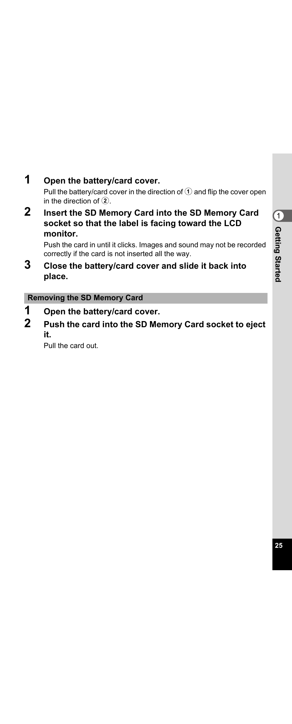 Pentax Optio E30 User Manual | Page 27 / 161