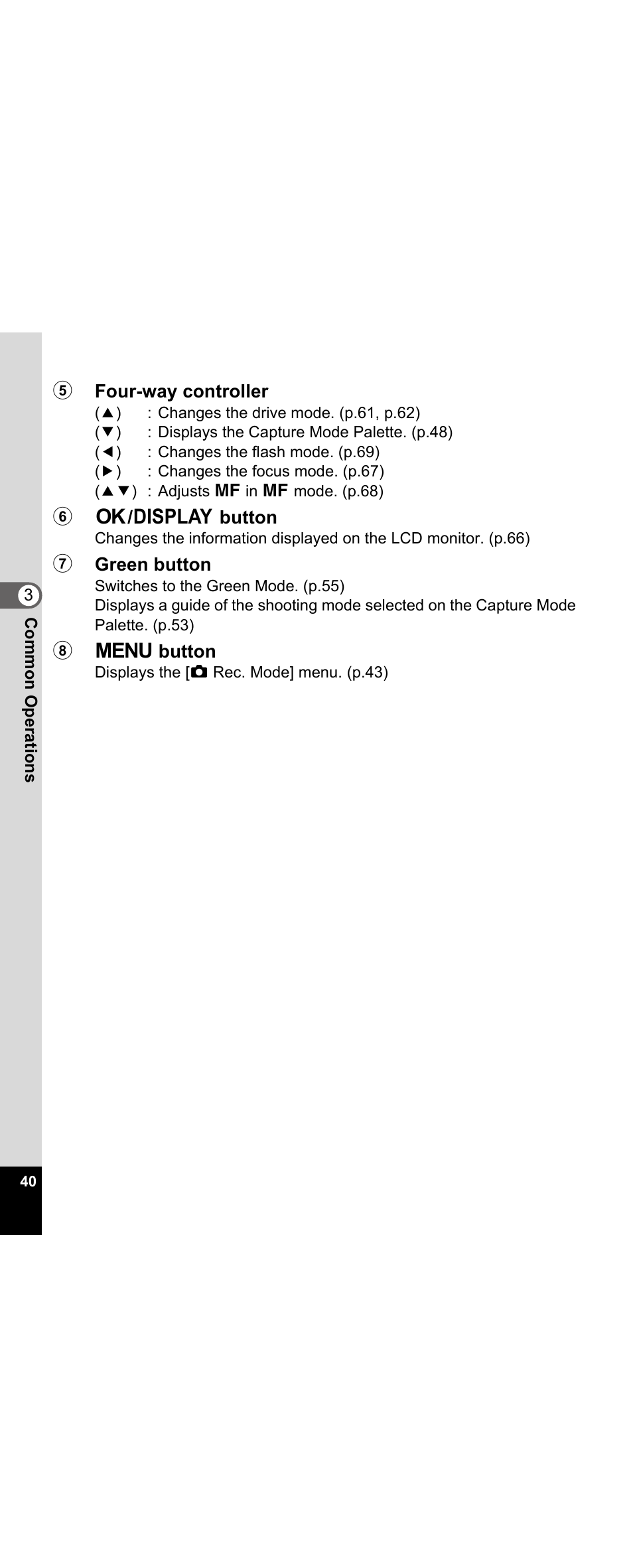 Pentax Optio E30 User Manual | Page 42 / 161