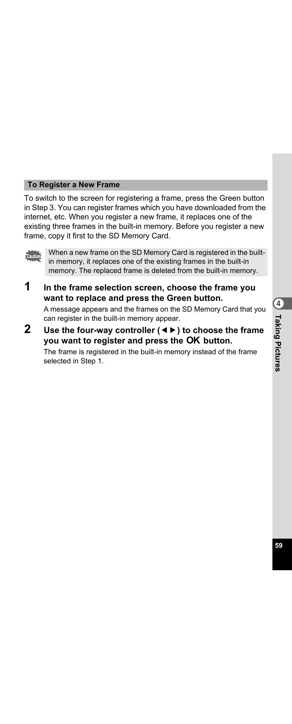 Pentax Optio E30 User Manual | Page 61 / 161