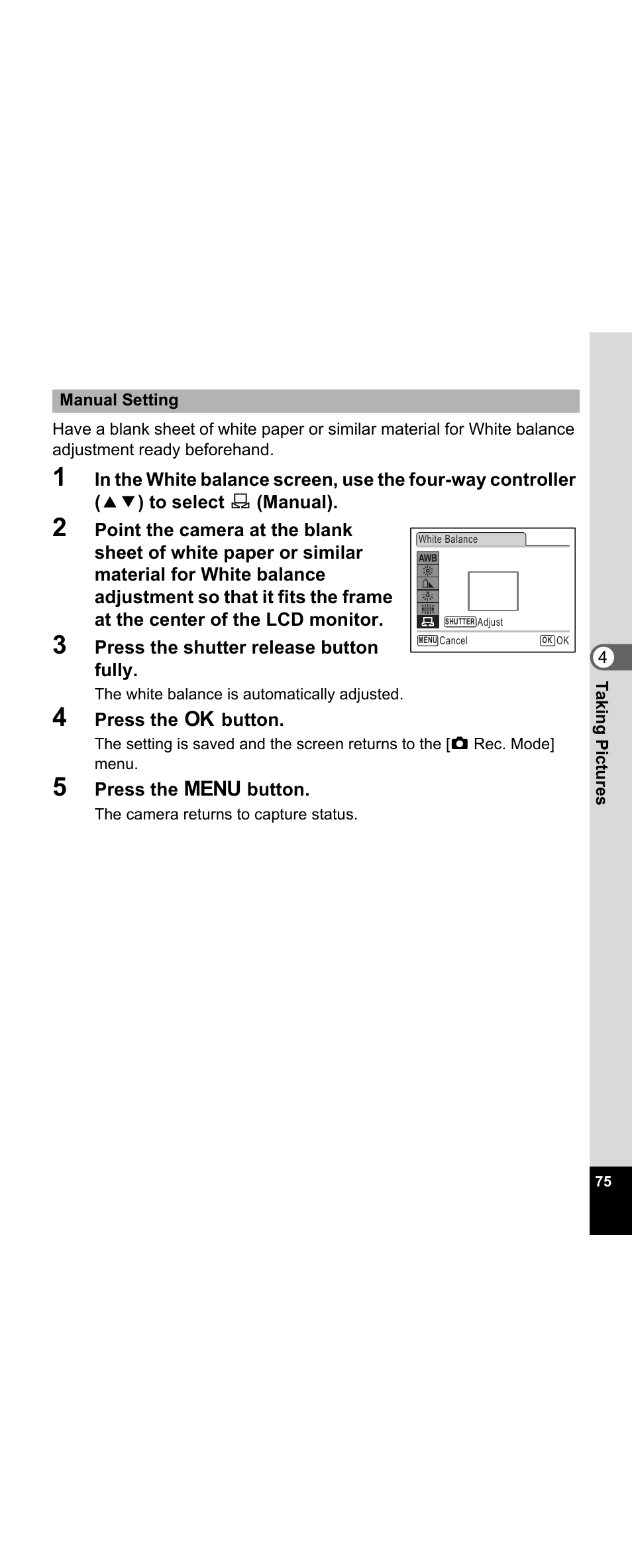 Pentax Optio E30 User Manual | Page 77 / 161